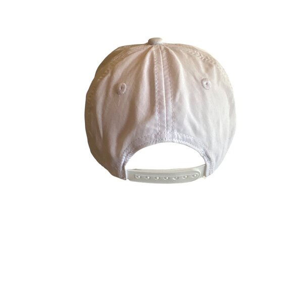 Jacks Surf Shop Embroidered White Baseball Cap Adjustable Strapback Unisex Cotto - Picture 4 of 6
